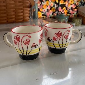 Teacup Set of 2 cappuccino LIBRA
